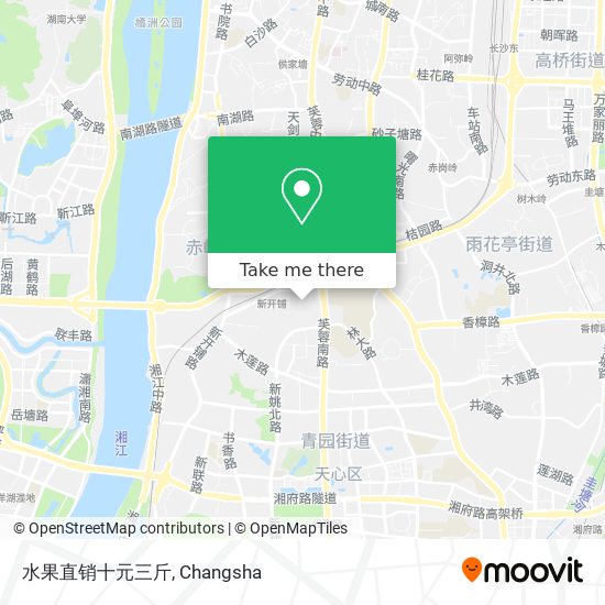 水果直销十元三斤 map