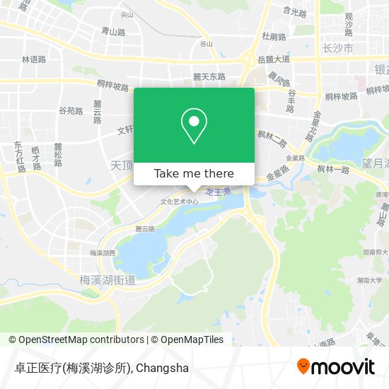 卓正医疗(梅溪湖诊所) map