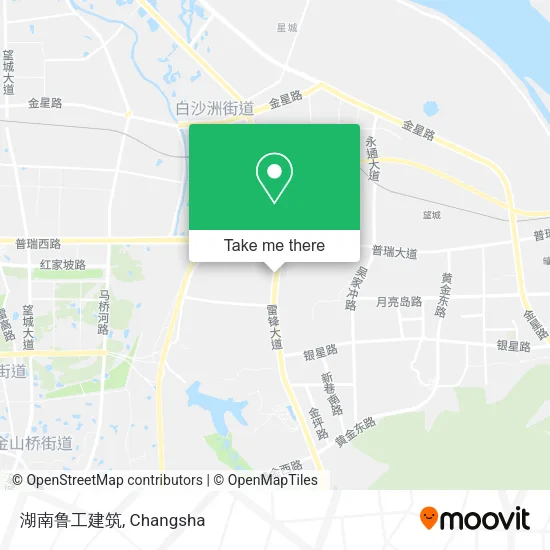 湖南鲁工建筑 map
