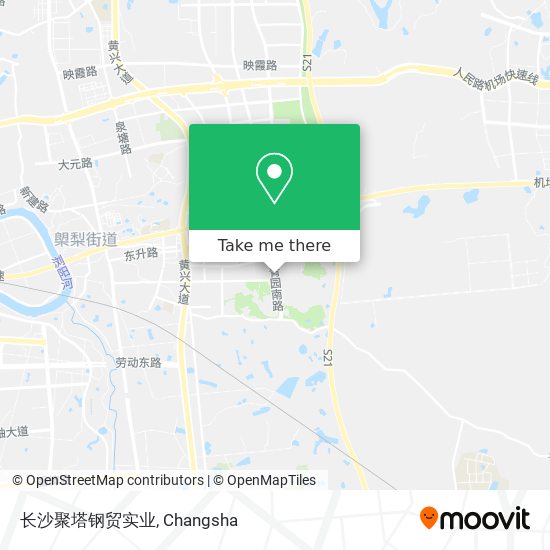 长沙聚塔钢贸实业 map