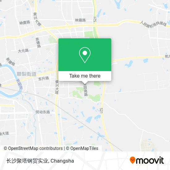 长沙聚塔钢贸实业 map