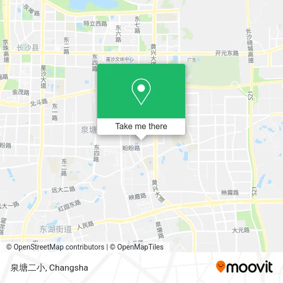 泉塘二小 map