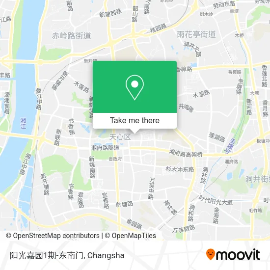 阳光嘉园1期-东南门 map