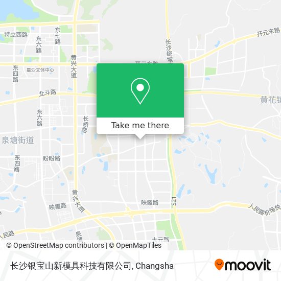 长沙银宝山新模具科技有限公司 map