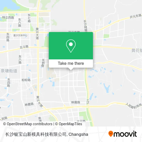 长沙银宝山新模具科技有限公司 map