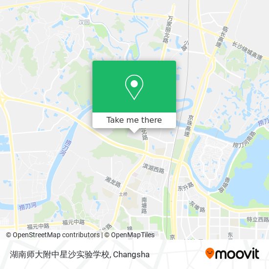 湖南师大附中星沙实验学校 map