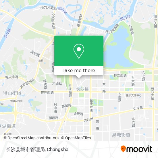 长沙县城市管理局 map