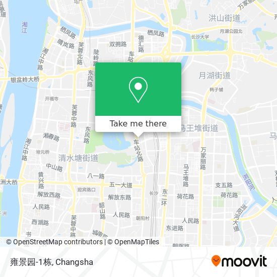 雍景园-1栋 map