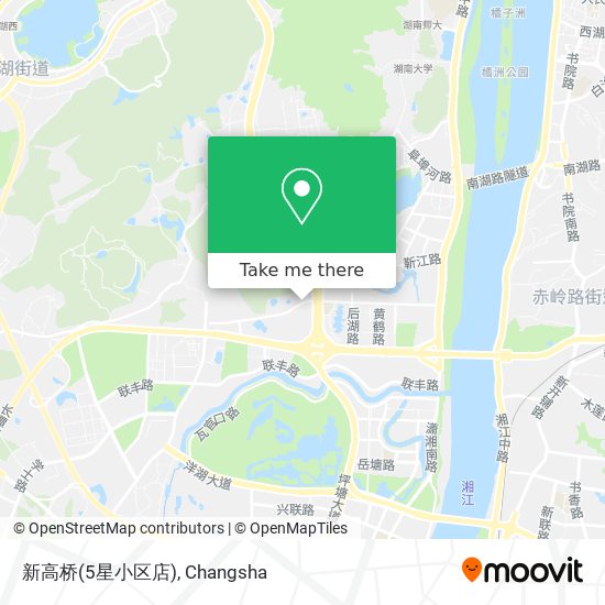 新高桥(5星小区店) map