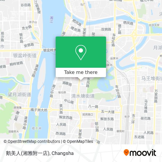 鹅美人(湘雅附一店) map