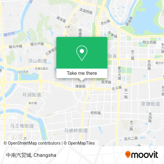 中南汽贸城 map