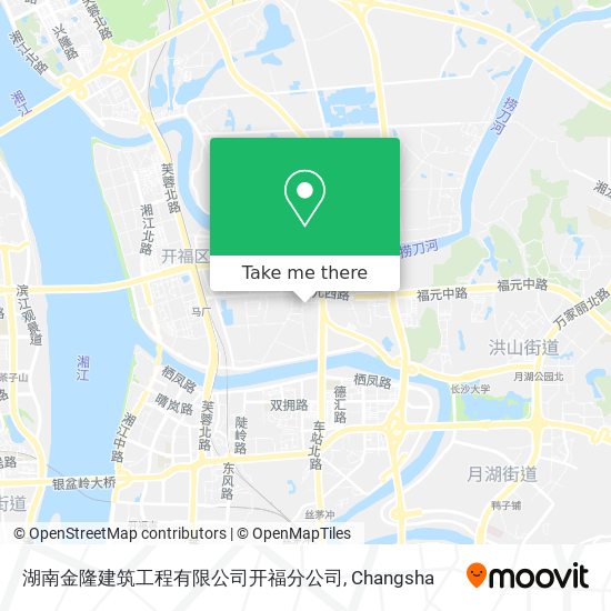 湖南金隆建筑工程有限公司开福分公司 map