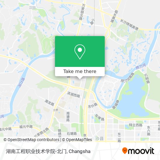 湖南工程职业技术学院-北门 map