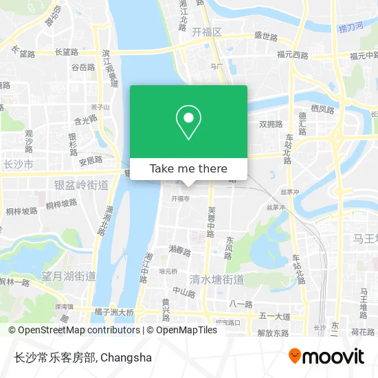 长沙常乐客房部 map