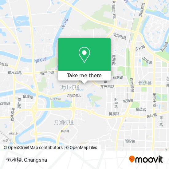 恒雅楼 map