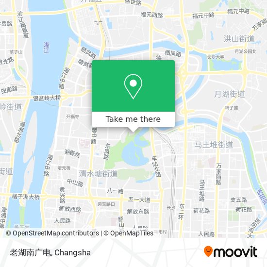 老湖南广电 map
