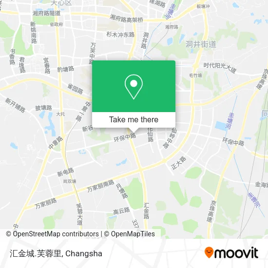 汇金城.芙蓉里 map