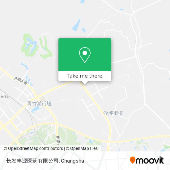 长发丰源医药有限公司 map