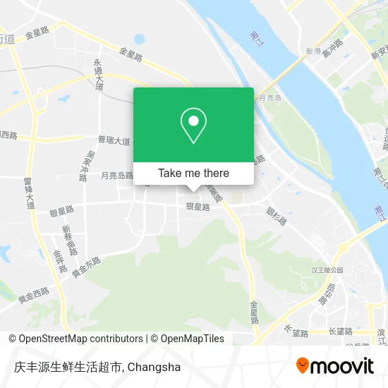 庆丰源生鲜生活超市 map