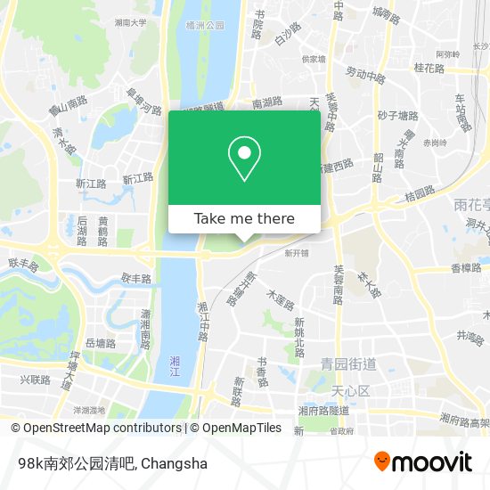 98k南郊公园清吧 map