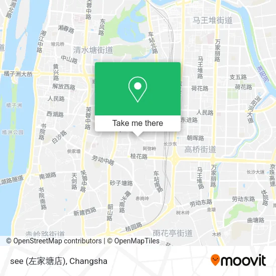 see (左家塘店) map