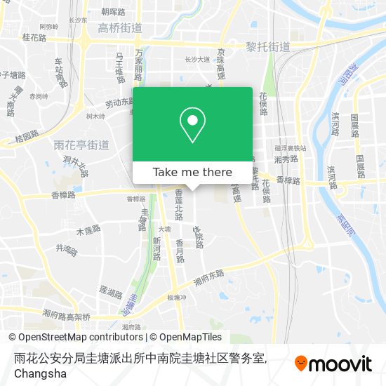 雨花公安分局圭塘派出所中南院圭塘社区警务室 map
