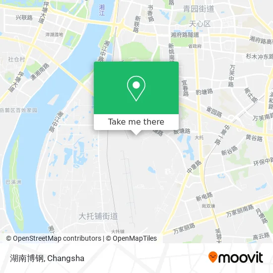 湖南博钢 map