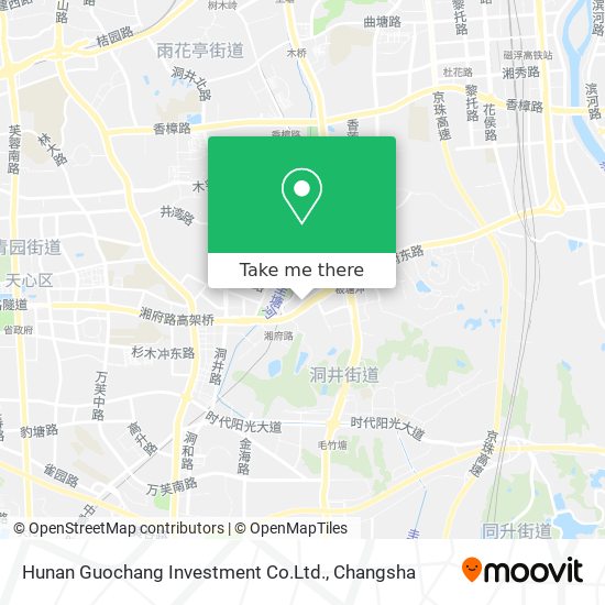 Hunan Guochang Investment Co.Ltd. map