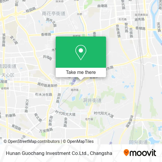 Hunan Guochang Investment Co.Ltd. map