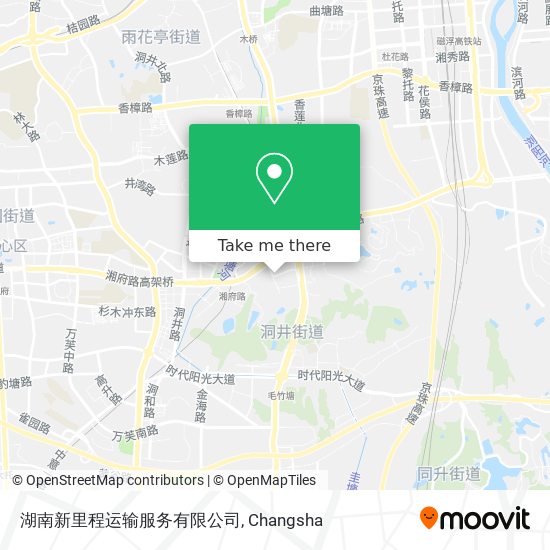 湖南新里程运输服务有限公司 map
