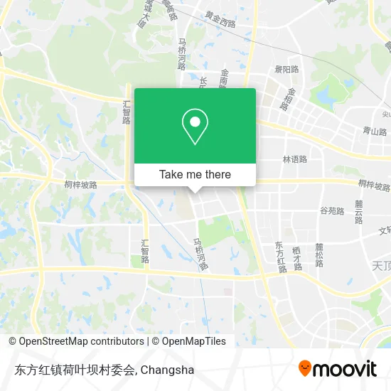 东方红镇荷叶坝村委会 map