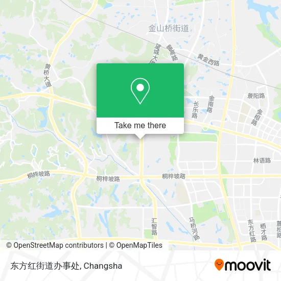 东方红街道办事处 map