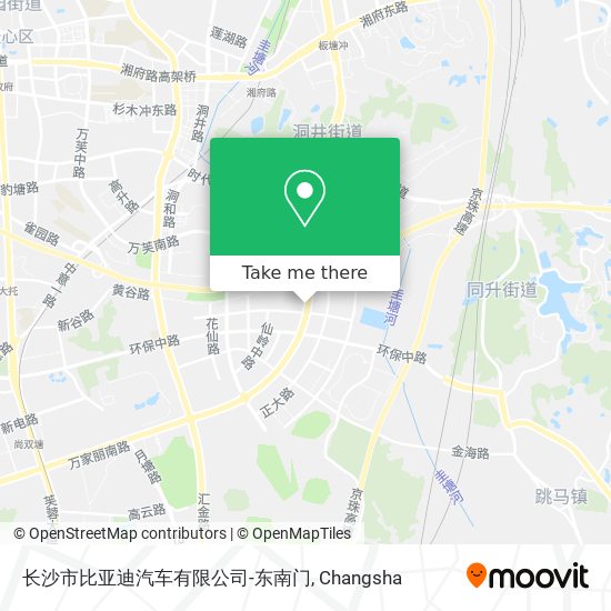 长沙市比亚迪汽车有限公司-东南门 map