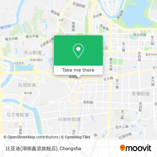 比亚迪(湖南鑫源旗舰店) map