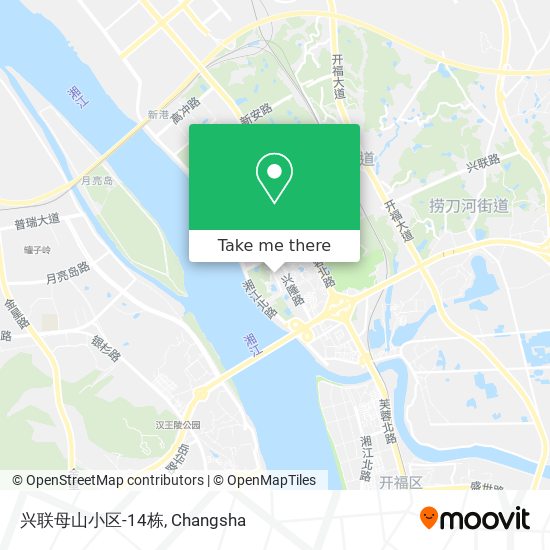 兴联母山小区-14栋 map