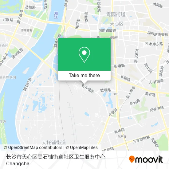 长沙市天心区黑石铺街道社区卫生服务中心 map