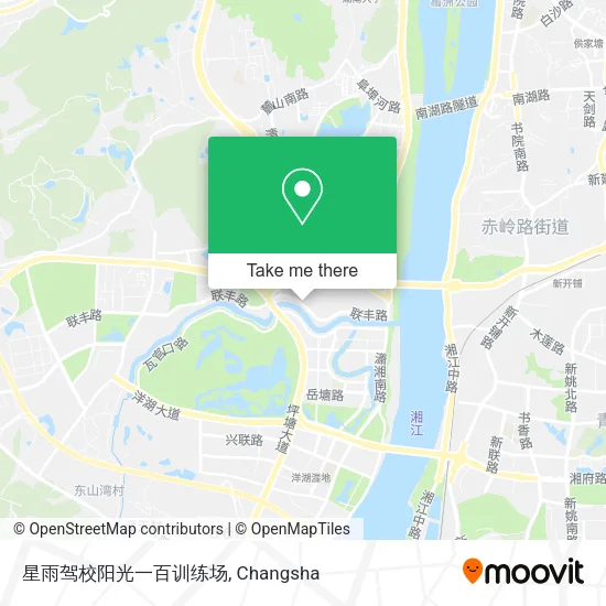 星雨驾校阳光一百训练场 map