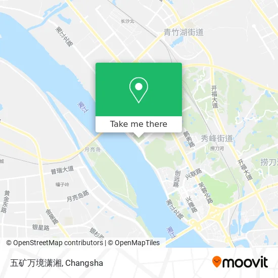 五矿万境潇湘 map