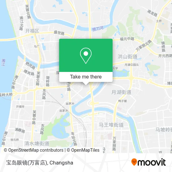 宝岛眼镜(万富店) map