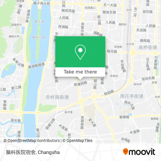 脑科医院宿舍 map