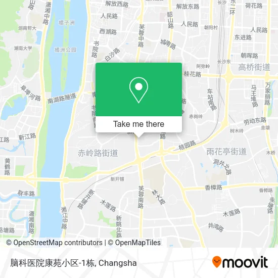 脑科医院康苑小区-1栋 map