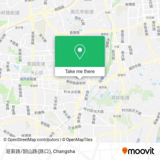 迎新路/韶山路(路口) map
