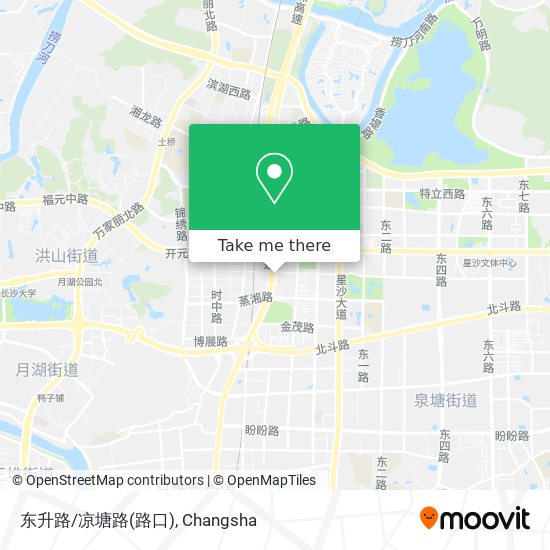 东升路/凉塘路(路口) map