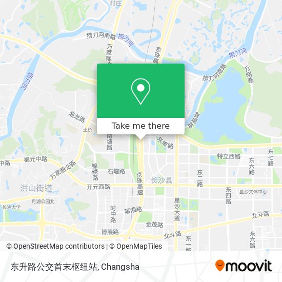 东升路公交首末枢纽站 map