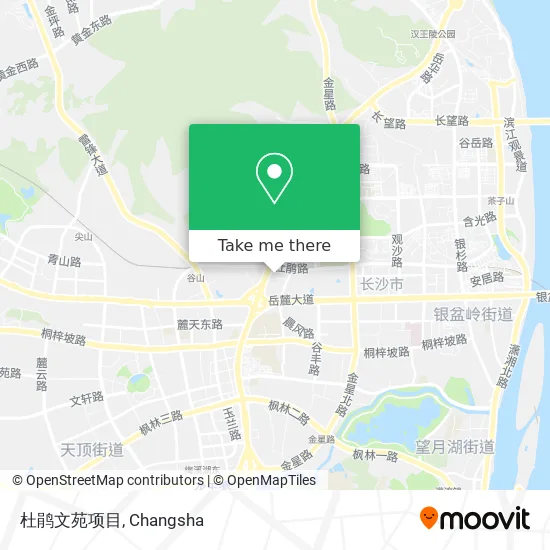 杜鹃文苑项目 map