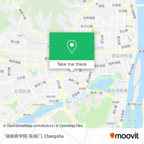 湖南商学院-东南门 map