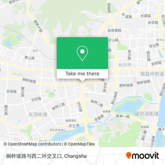 桐梓坡路与西二环交叉口 map