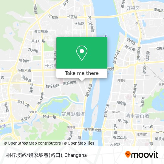 桐梓坡路/魏家坡巷(路口) map