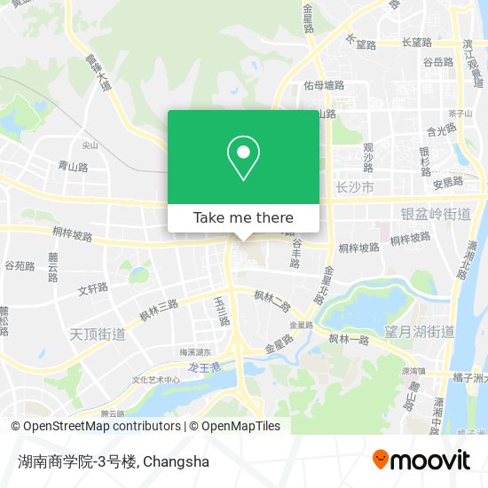 湖南商学院-3号楼 map