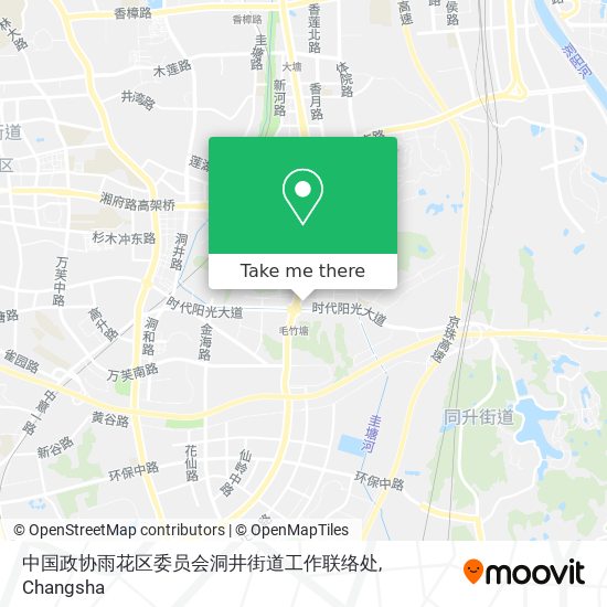中国政协雨花区委员会洞井街道工作联络处 map